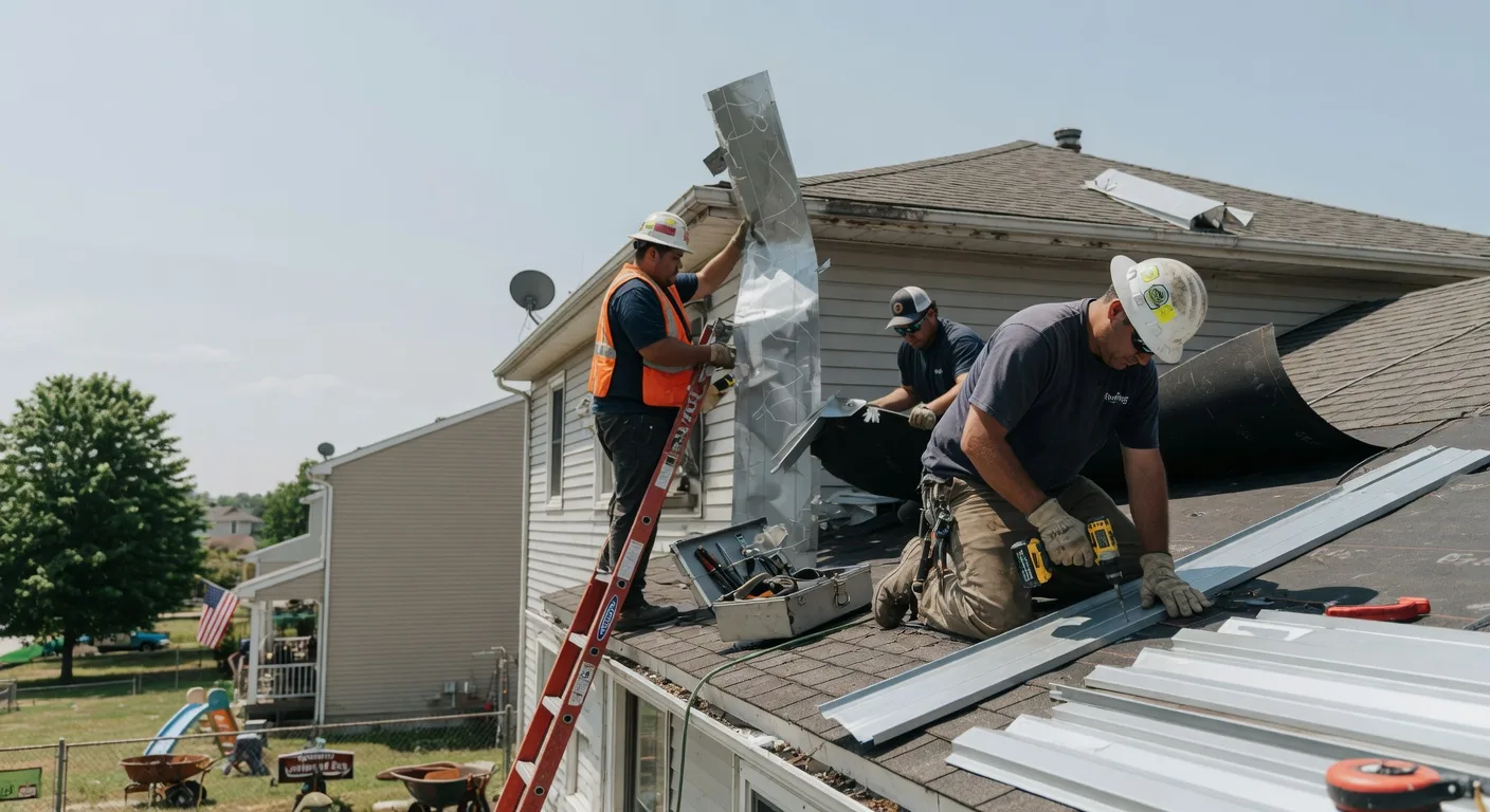Metal Roof Repair in Lake Lillian, MN